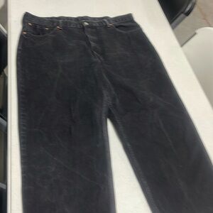 Men’s black Levi size 42x30 hardly worn!